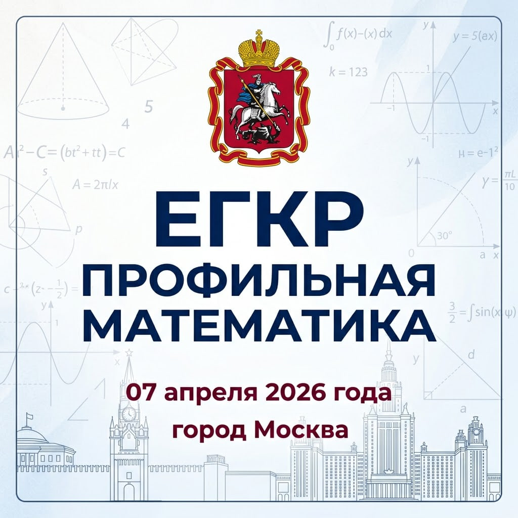 ЕГКР по математике профильной 07.04.2026 (77 регион - Москва)